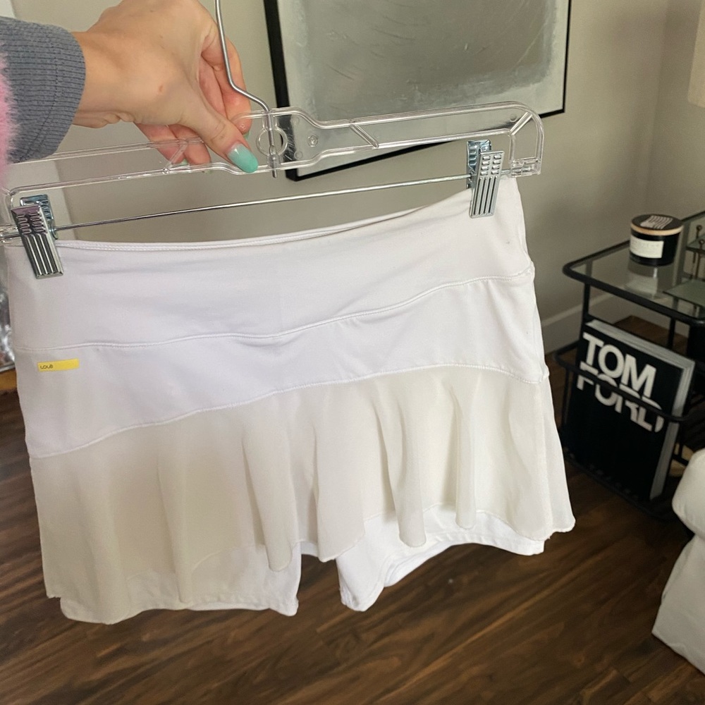 Lole tennis skirt white